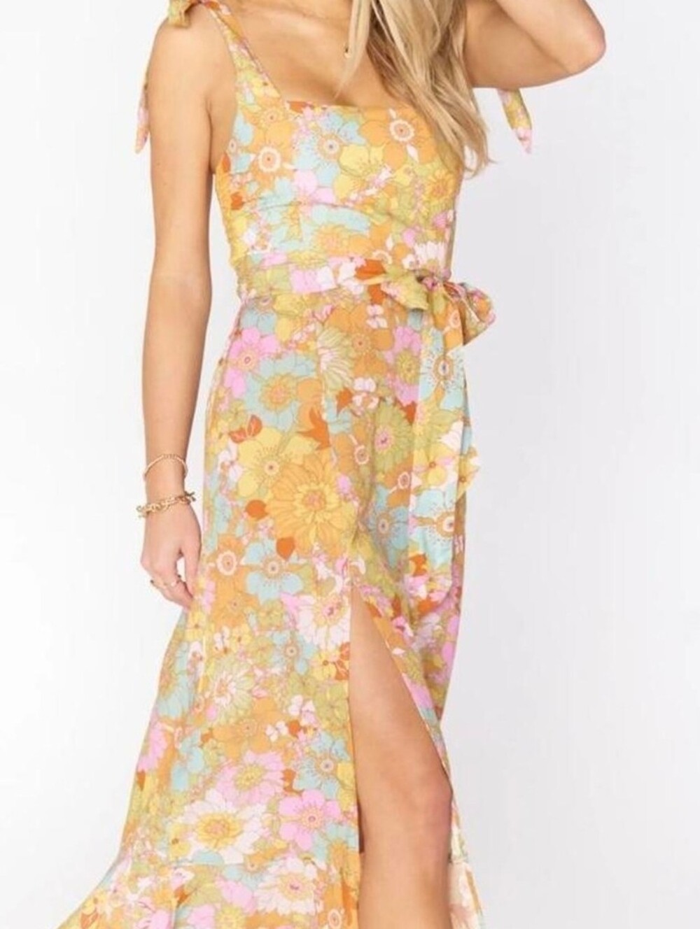 Show Me Your Mumy Claire Midi Dress- Groovy Bloom-Medium-Retail $188.00 - Picture 5 of 13